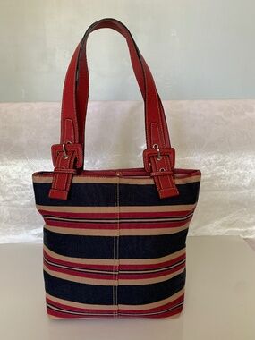TOMMY HILFIGER Signature Canvas Tote Bag | Large Everyday Carryall ⭐